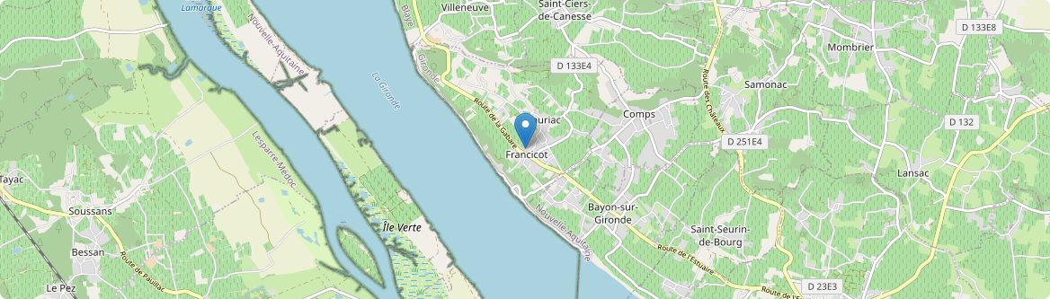 Gauriac - Carte
