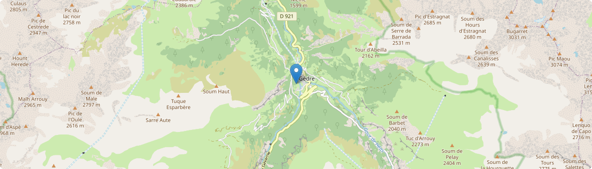 Gavarnie-Gèdre - Carte
