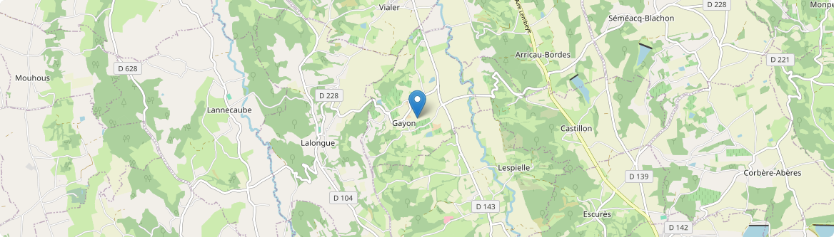 Gayon - Carte