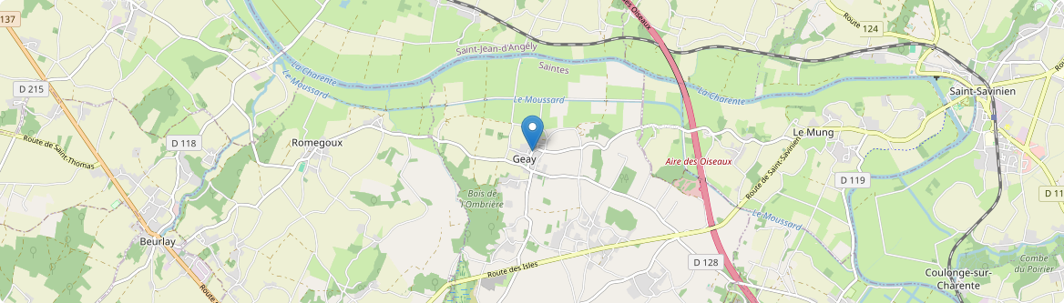Geay - Carte