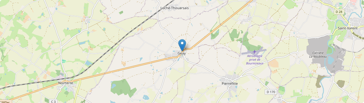 Geay - Carte