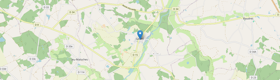 Gehée - Carte