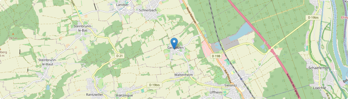 Geispitzen - Carte