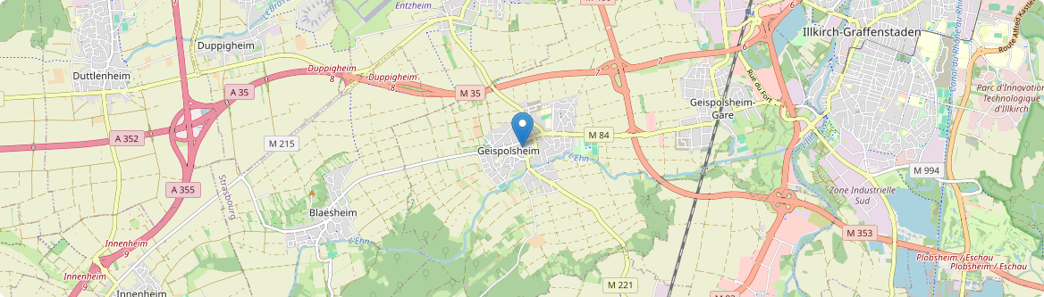 Geispolsheim - Carte