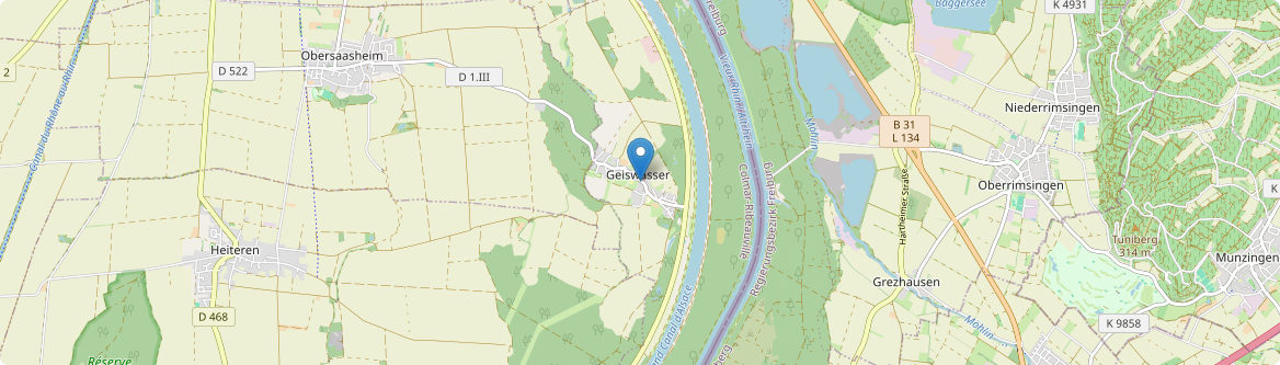 Geiswasser - Carte