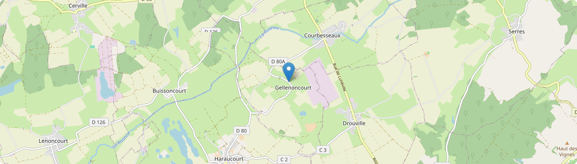 Gellenoncourt - Carte
