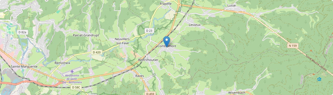 Gemaingoutte - Carte