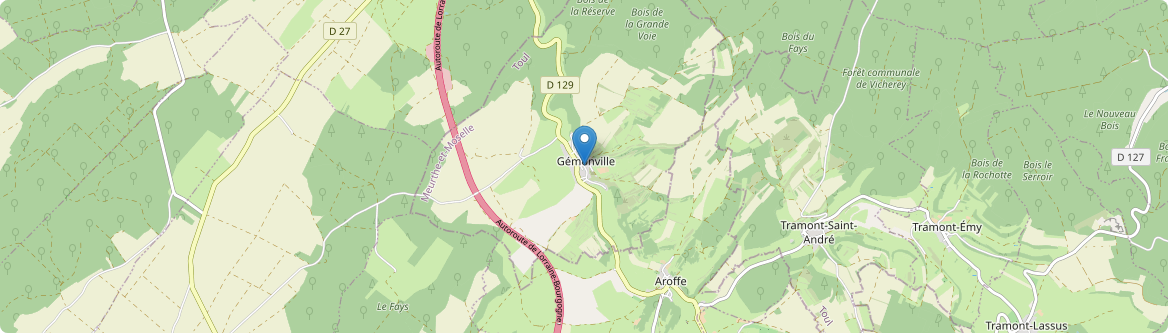 Gémonville - Carte