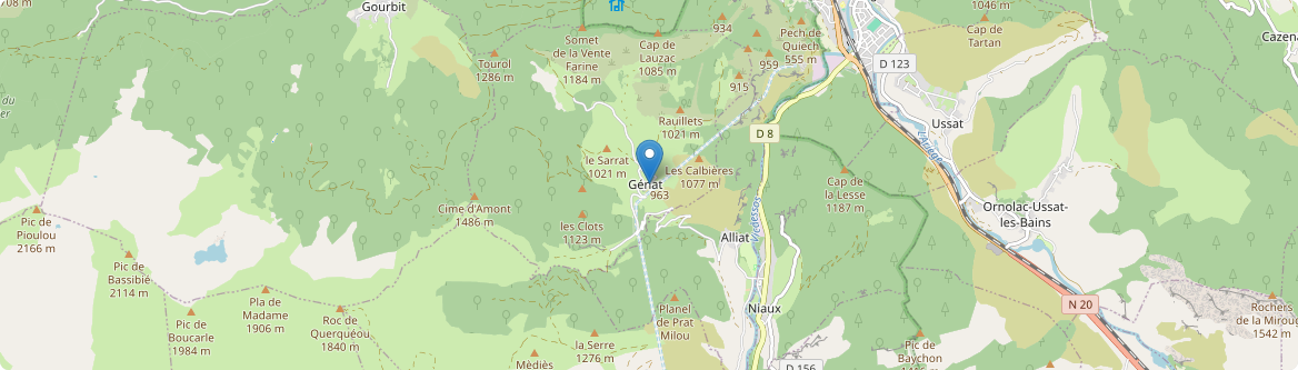 Génat - Carte