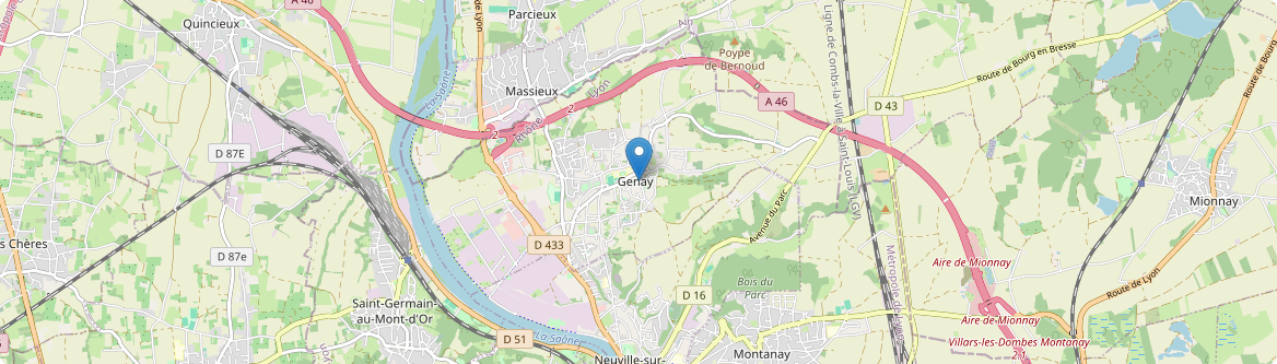 Genay - Carte