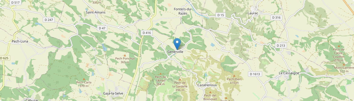Generville - Carte
