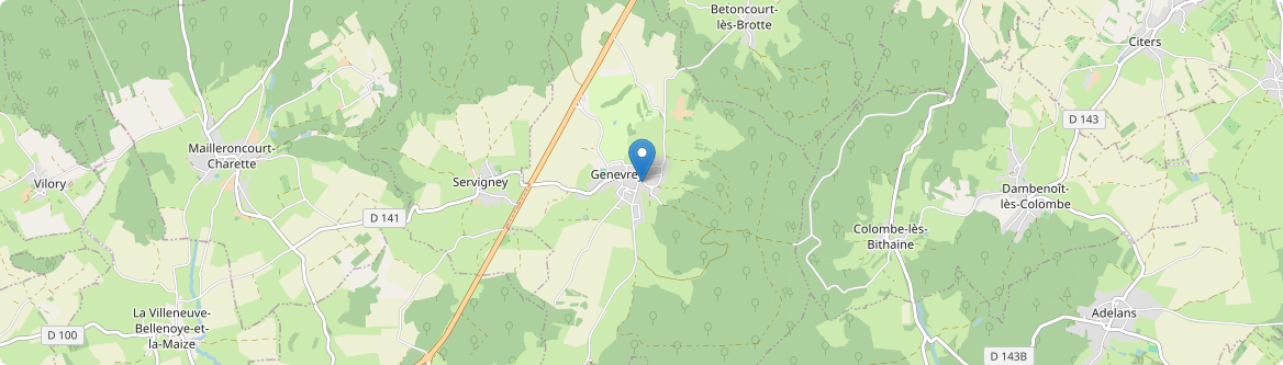 Genevrey - Carte