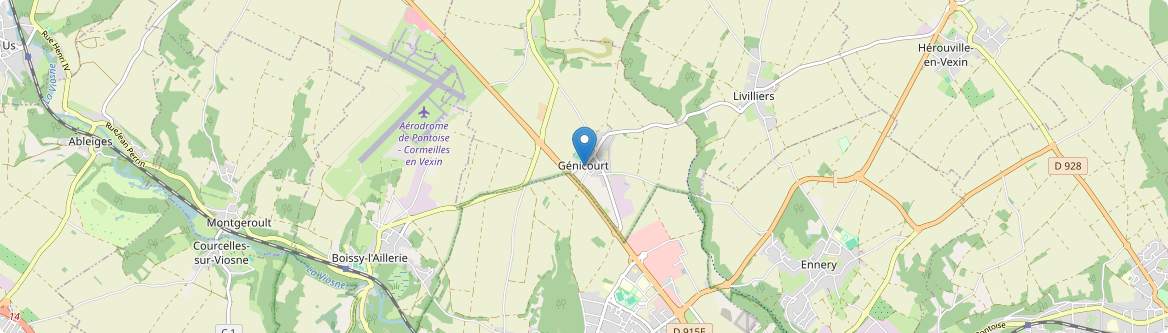 Génicourt - Carte