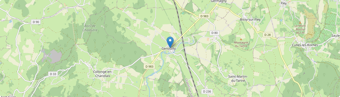 Genouilly - Carte