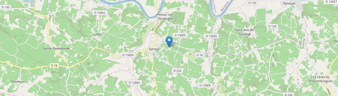 Gensac - Carte