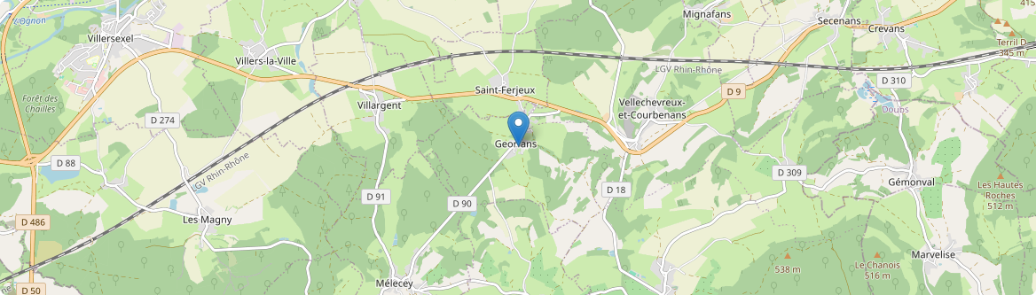 Georfans - Carte