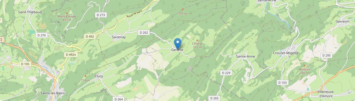 Geraise - Carte