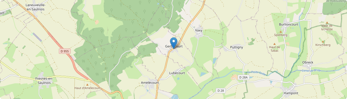 Gerbécourt - Carte