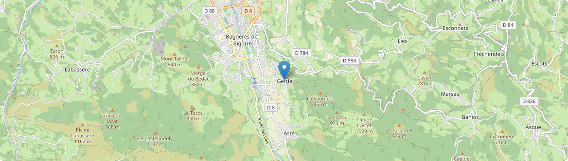 Gerde - Carte
