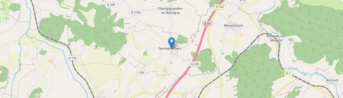Germainvilliers - Carte