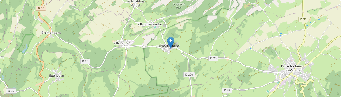 Germéfontaine - Carte