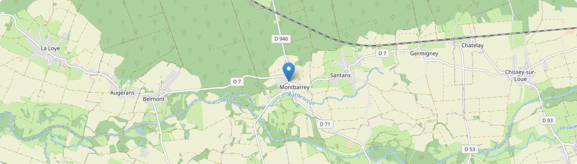 Germigney - Carte