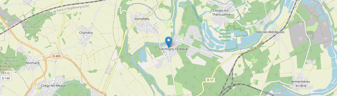 Germigny-l'Évêque - Carte