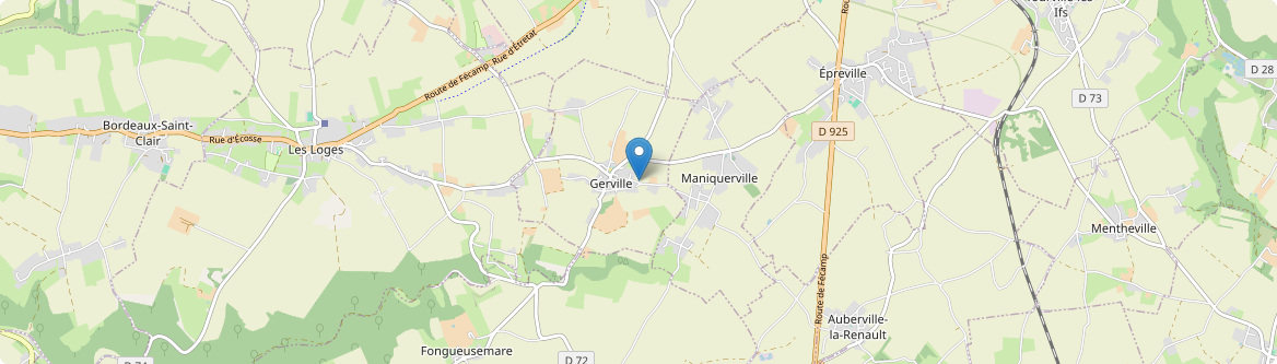 Gerville - Carte