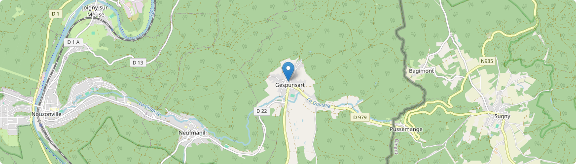 Gespunsart - Carte