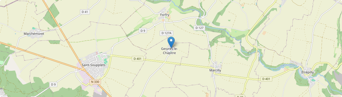 Gesvres-le-Chapitre - Carte