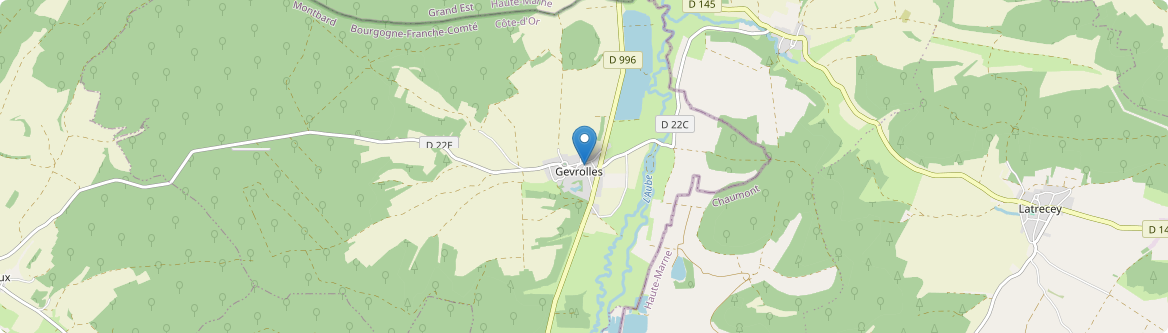 Gevrolles - Carte