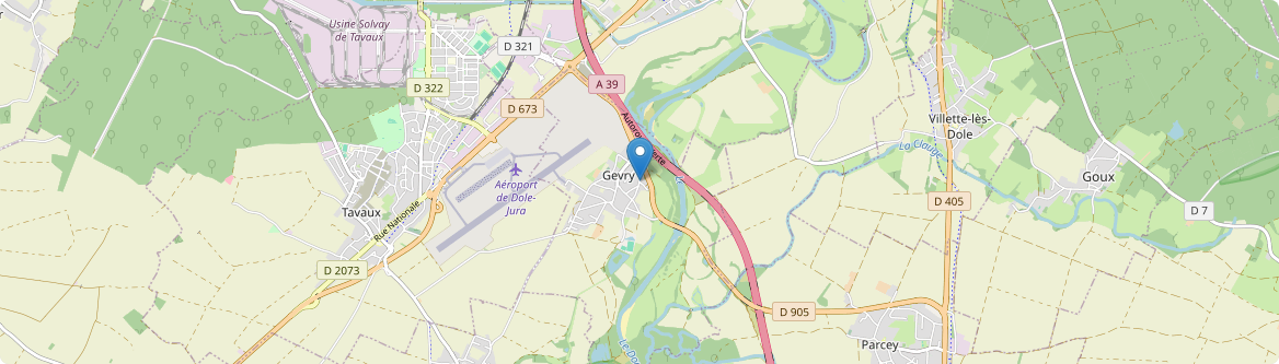 Gevry - Carte
