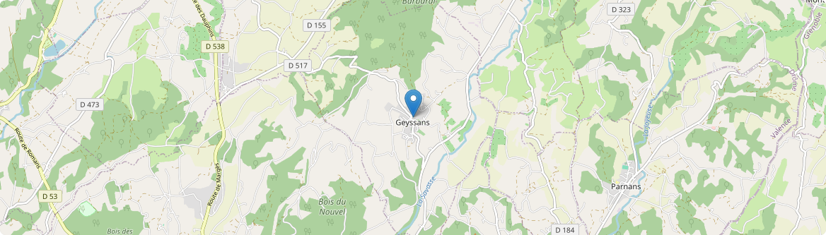 Geyssans - Carte