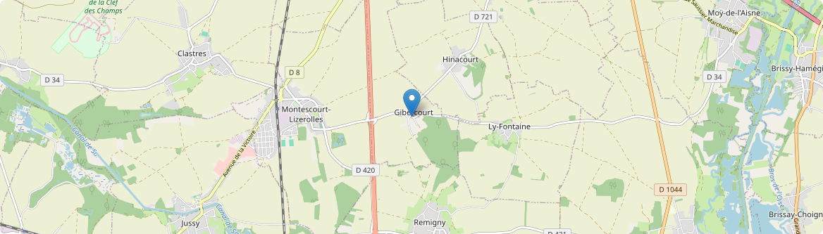 Gibercourt - Carte