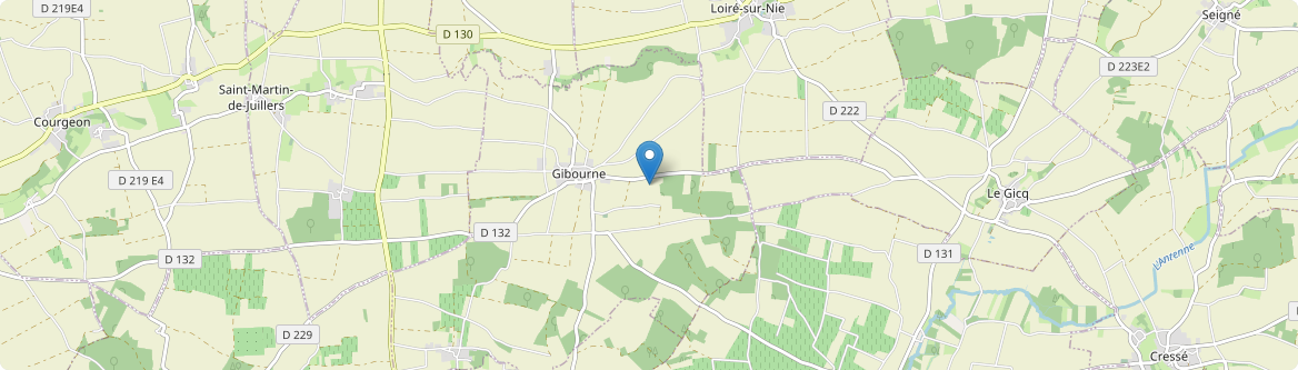 Gibourne - Carte