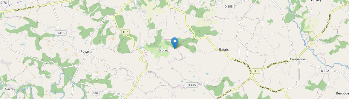 Gibret - Carte