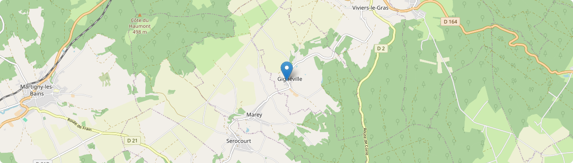 Gignéville - Carte