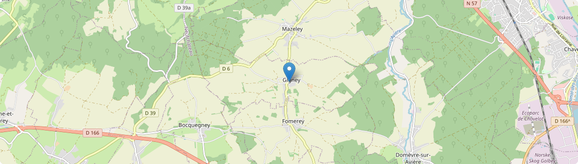 Gigney - Carte