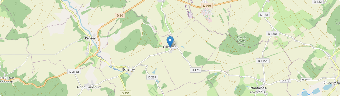 Gillaumé - Carte