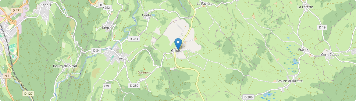 Gillois - Carte
