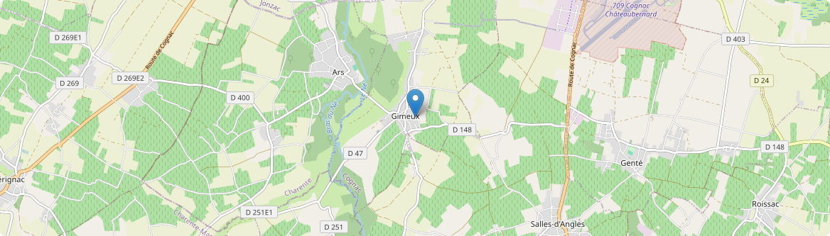 Gimeux - Carte
