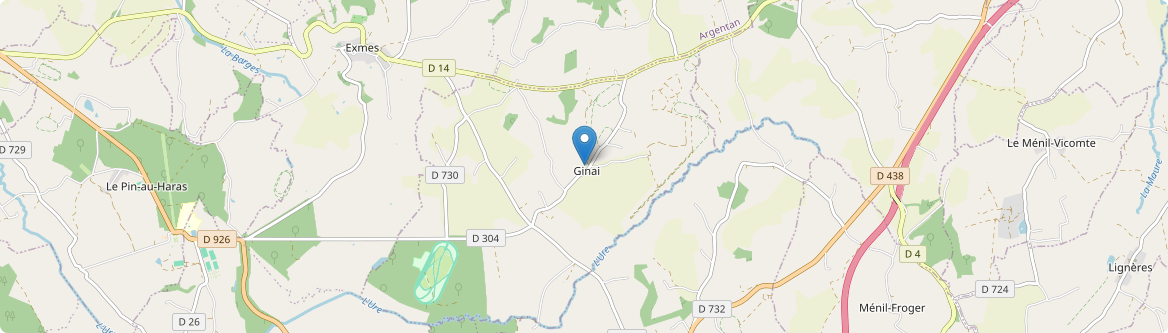 Ginai - Carte