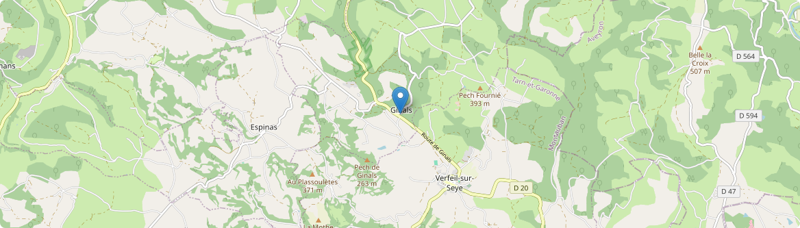Ginals - Carte