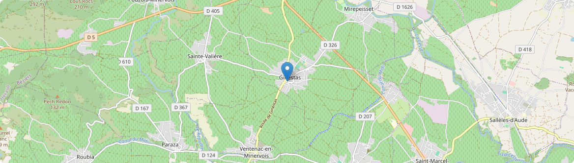 Ginestas - Carte
