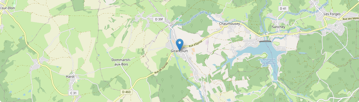 Girancourt - Carte