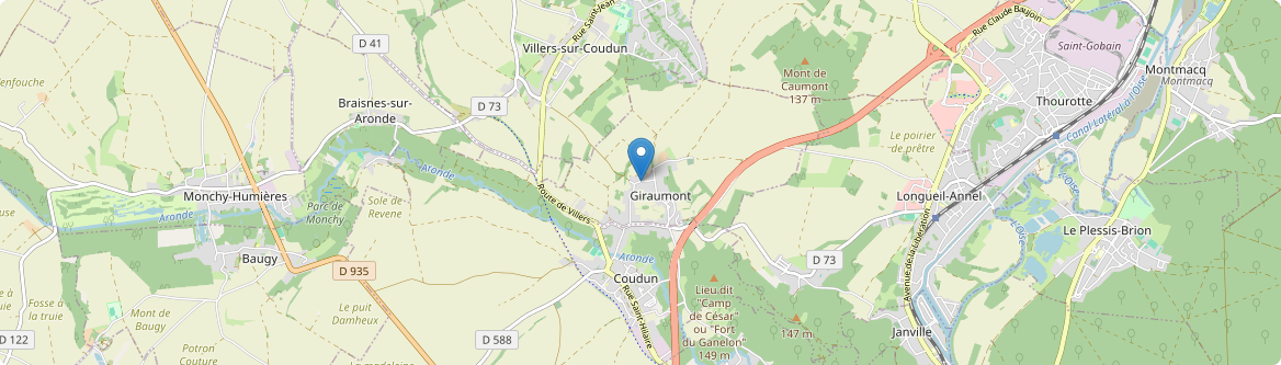Giraumont - Carte