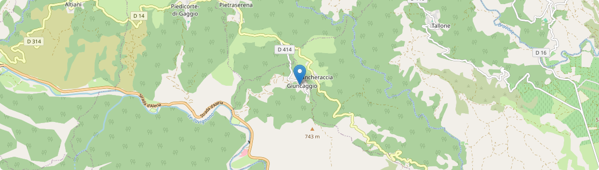Giuncaggio - Carte
