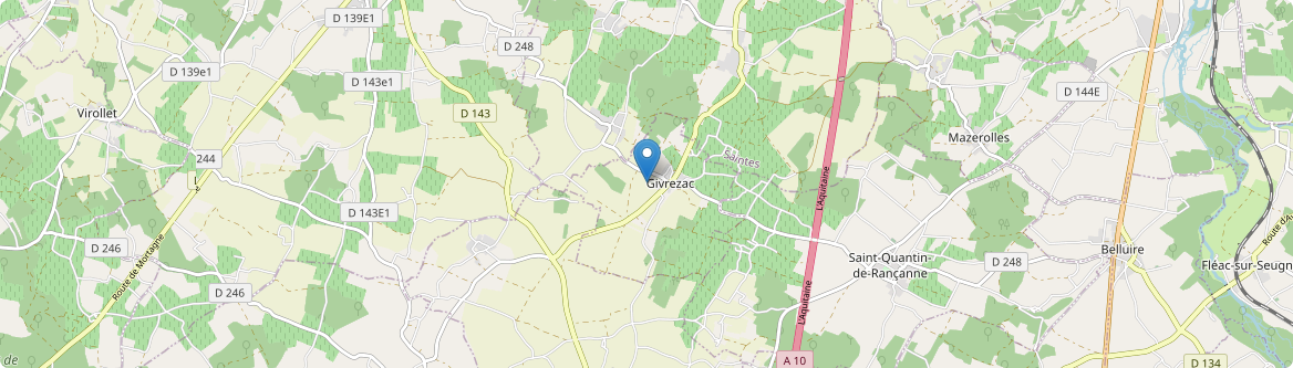 Givrezac - Carte