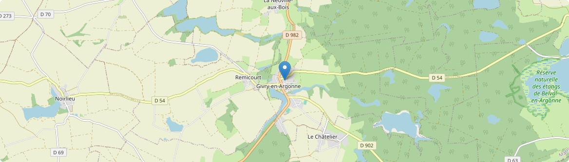 Givry-en-Argonne - Carte