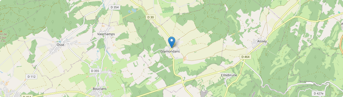 Glamondans - Carte